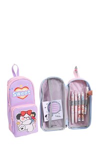 Foto 2 | Foto 2 | Estuche Para Lápices Bonito Oso De Dibujos Animados Tela Oxford De Gran Capacidad - Venta Internacional.