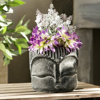 Foto 2 | Foto 2 | Maceta Cement Buddha Face Creative Zen 1 Kg - Venta Internacional.