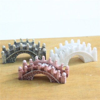 Foto 2 | Foto 2 | Miniescultura De Puente En Forma De Arco B De Resina Para Decoración De Jardín 4 5 Cm - Venta Internacional.