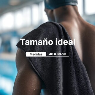 Foto 4 | Foto 4 | Kit 5 Toallas Deportivas De Microfibra Eo Safe Imports Esi-22440 Multicolor