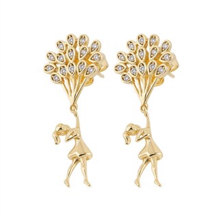 Foto 3 | Foto 3 | Collar Y Aretes Cm-top De Oro Laminado De 18k