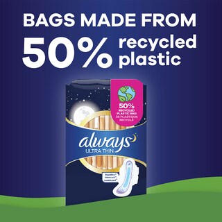 Foto 7 | Foto 7 | Almohadillas Sanitarias Always Ultra Thin Overnight Tamaño 4 78 Unidades - Venta Internacional.