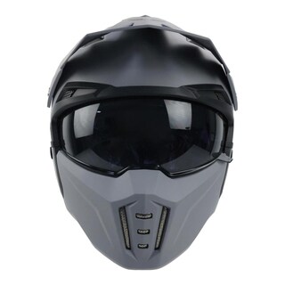 Foto 6 | Foto 6 | Casco Bkr Phantom Gris Mate Modular Svs Gris