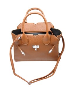 Foto 5 | Foto 5 | Yoiko Bolso Sahara Color Caramelo | Diseño Estructurado Y Elegante Con Doble Asa