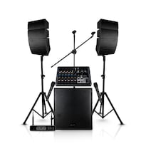 Kit Escolar Vector 15 + Mezcladora + Micrófonos Alienpro