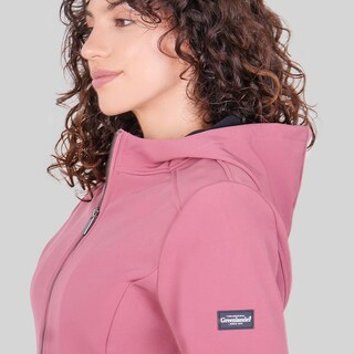 Foto 5 | Foto 5 | Chamarra Softshell Para Mujer Repelente Al Agua Greenlander Rosa
