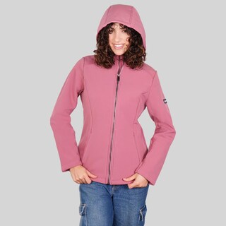 Foto 7 | Foto 7 | Chamarra Softshell Para Mujer Repelente Al Agua Greenlander Rosa