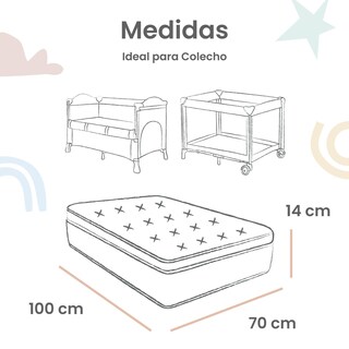 Foto 4 | Foto 4 | Protector para Colchón de Cuna Nap Hipoalergénico