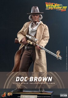 Foto 2 | Foto 2 | Hot Toys Doc brown 1/6 Back To The Future Iii