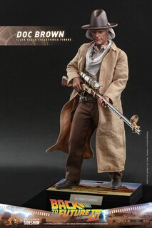 Foto 3 | Foto 3 | Hot Toys Doc brown 1/6 Back To The Future Iii