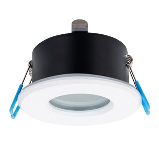 Foto 1 | Foto 1 | Estevez Luminaria Empotrable Redonda Gx5.3 Ip44 – Blanca Ø83 Mm