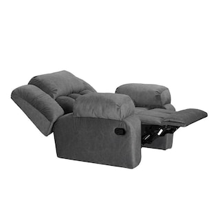 Foto 6 | Foto 6 | Sillón Reclinable Mecedora Trinity Rexons Color Gris Oscuro