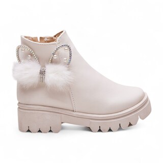 Foto 1 | Foto 1 | Botines Golden Shoes 0136 Latte Niña Casual