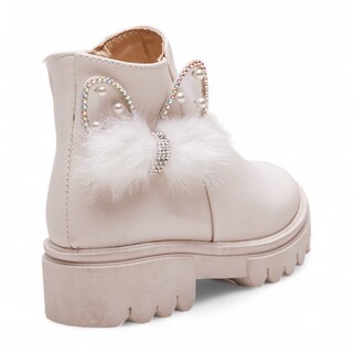 Foto 2 | Foto 2 | Botines Golden Shoes 0136 Latte Niña Casual