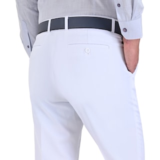 Foto 4 | Foto 4 | Pantalón De Vestir Yale Sin Pinzas Regular Fit 0342 Blanco