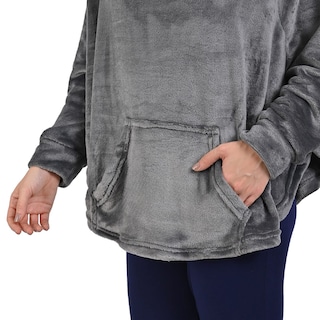 Foto 4 | Foto 4 | Suéter Michel Blanc Gris con Capucha