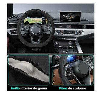 Foto 4 | Foto 4 | Funda Para Volante Fibra De Carbono