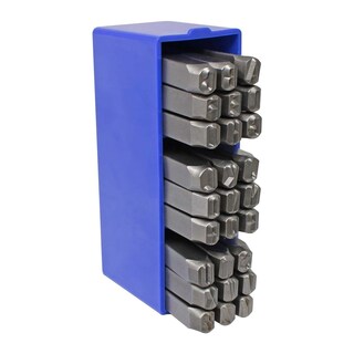 Foto 1 | Foto 1 | Juego De 27 Punzones De Letra De 6mm Con EstucheJuego de 27 Punzones de Letra 6 mm con Estuche – Marcado Profesional y Preciso