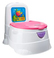 Baño Entrenador Prinsel Trend Con Portarollo Rosa