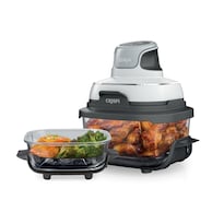 Reacondicionado Recipientes De Vidrio Crispi Crispi Air Fryer Ninja Fn100wh De 4 Litros Y 1 2 Litros - Venta Internacional.