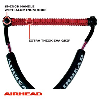 Foto 3 | Foto 3 | Cuerda Para Wakeboard Airhead Trick Handle 4 Secciones 23 M Color Rojo - Venta Internacional.