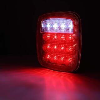 Foto 7 | Foto 7 | Componentes Para Camioneta All Star: Luz Trasera De Freno Estilo Jeep Con 16 Led 12v - Venta Internacional.