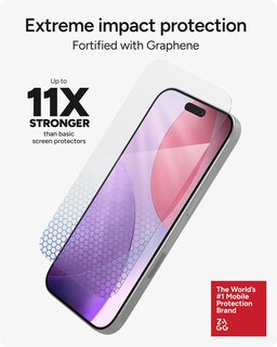 Foto 3 | Foto 3 | Zagg Xtr5 Protector De Pantalla Para Iphone 17 Pro Con Cristal Y Filtro De Luz Azul - Venta Internacional.