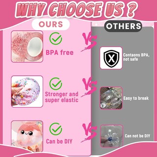 Foto 4 | Foto 4 | Kit De Burbujas Nano Tape Jimcii Pink Para Niños Con Squishy Maker - Venta Internacional.