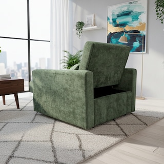 Foto 5 | Foto 5 | Sofá Cama Individual Reclinable Y Convertible Ilios Innova Sillón 2 En 1 Con Reposapiés Desplegable Diseño Moderno