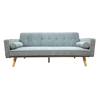 Sofá Cama Marin Convertible 2 Plazas Ilios Innova Estilo Nórdico Minimalista