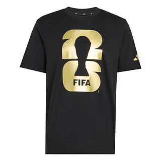 Foto 2 | Foto 2 | Playera Copa Mundial FIFA 2026 Emblema Oficial Adidas Negro para Hombre