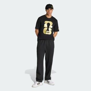 Foto 4 | Foto 4 | Playera Copa Mundial FIFA 2026 Emblema Oficial Adidas Negro para Hombre
