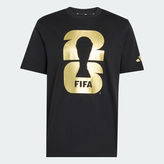 Foto 8 | Foto 8 | Playera Copa Mundial FIFA 2026 Emblema Oficial Adidas Negro para Hombre