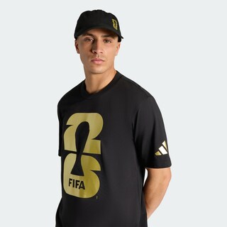 Foto 5 | Foto 5 | Playera Copa Mundial FIFA 2026 Emblema Oficial Adidas Negra para Hombre