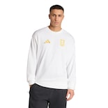 Sudadera Copa Mundial Fifa 2026 Emblema Oficial Adidas Blanca para Hombre