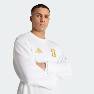 Foto 5 | Foto 5 | Sudadera Copa Mundial Fifa 2026 Emblema Oficial Adidas Blanco para Hombre