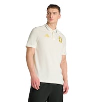 Playera Polo Emblema Oficial Copa Mundial Fifa 2026 Adidas Blanca para Hombre