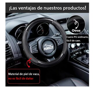 Foto 2 | Foto 2 | Funda Para Volante Fibra Carbono