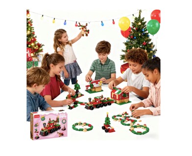 Foto 2 | Foto 2 | Bloques Navideños 296 Pzs Juguete Xtellar Educativo Regalo Niño