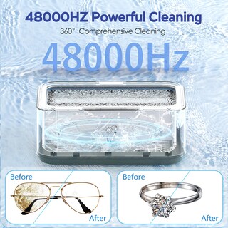 Foto 3 | Foto 3 | Limpiador Ultrasónico De Joyas Klivvio Ultrasonic 400 Ml 48 Khz - Venta Internacional.