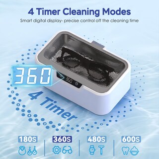 Foto 4 | Foto 4 | Limpiador Ultrasónico De Joyas Klivvio Ultrasonic 400 Ml 48 Khz - Venta Internacional.