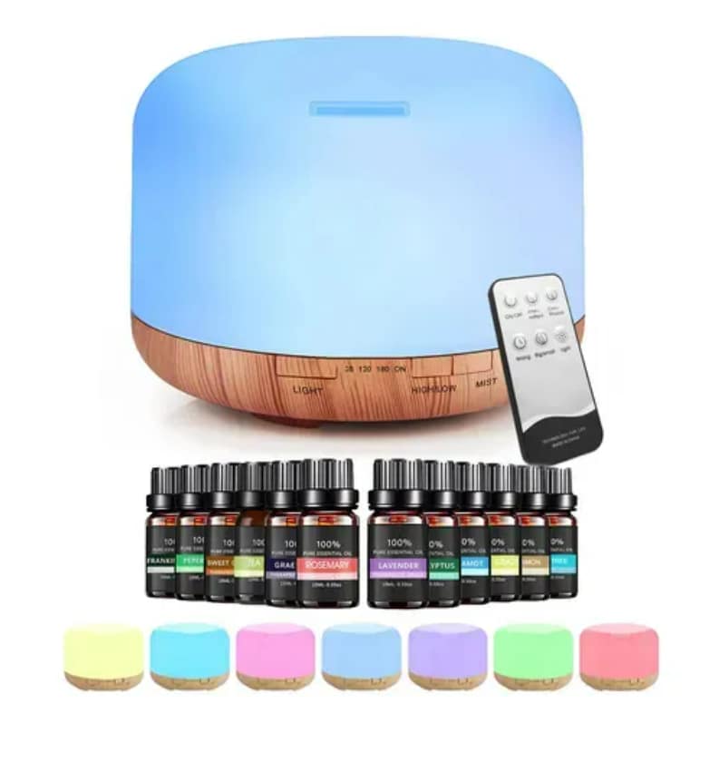 Difusor Aromático Eléctrico De Aceites Esenciales