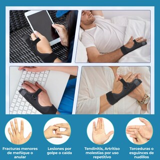 Foto 8 | Foto 8 | Férula Para Dedo Meñique O Anular |doble Soporte De Aluminio