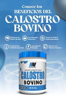 Foto 4 | Foto 4 | Calostro Bovino En Polvo Advance Labs Nutrition 30 Servicios Sin Sabor 150 Grs