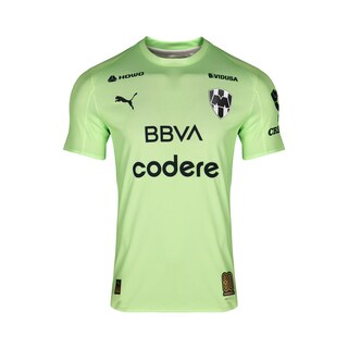 Foto 1 | Foto 1 | Jersey Puma Monterrey Portero Aficionado Visitante 25-26 Para Hombre Verde Claro