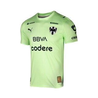 Foto 2 | Foto 2 | Jersey Puma Monterrey Portero Aficionado Visitante 25-26 Para Hombre Verde Claro