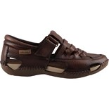 Sandalia Lobo Solo Cafe para Mujer