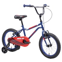Bicicleta One O One Infantil Rodada 16 Niño Azul Bike 101