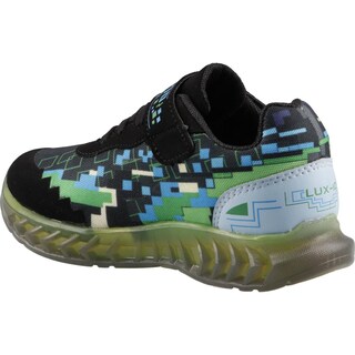 Foto 4 | Foto 4 | Tenis Niño Lux 10 553bf Negro/verde Urbano Sport Casual Niño Talla 18 A 21.5 M