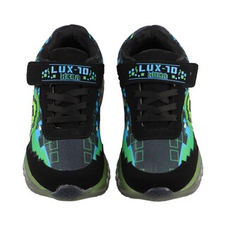 Foto 6 | Foto 6 | Tenis Niño Lux 10 553bf Negro/verde Urbano Sport Casual Niño Talla 18 A 21.5 M